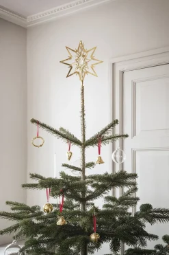 CHRISTMAS MOBILE MISTLETOE 18 KT GOLD PLATED-Georg Jensen Best