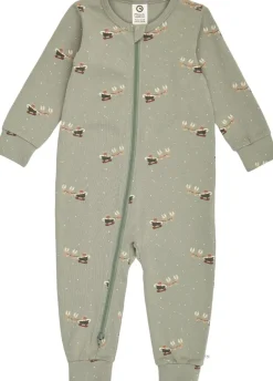 Christmas zip bodysuit-Müsli by Green Cotton