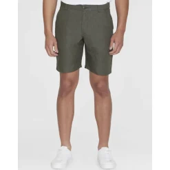 Knowledge Cotton Apparel Shorts>CHUCK regular linen shorts - GOTS/Vegan