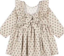 CIANNA LS BOW DRESS GOTS-Konges Sløjd Clearance