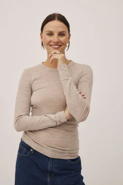 Discount Cilla 1 RWS - Merino wool Dame Bluser & Skjorter