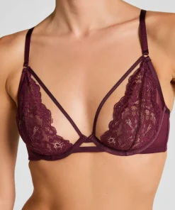 Dame Hunkemöller Sexet Lingeri|Bh'Er>Cinnamon Non-Padded Underwi Bra
