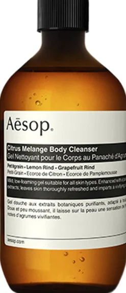 Citrus Melange Body Cleanser 500mL with Screw Cap-Aesop Discount