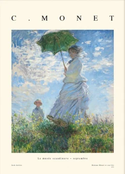 Poster & Frame Plakater & Rammer>claude monet madame monet et son fils