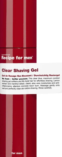 Recipe For Men Barbering|Barbering>Clear Shaving Gel 100 ml.