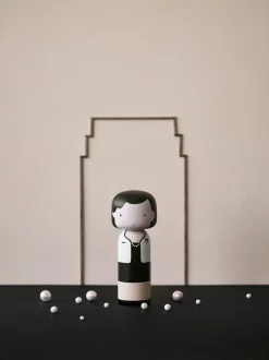 COCO håndmalet Kokeshi-Lucie Kaas Outlet