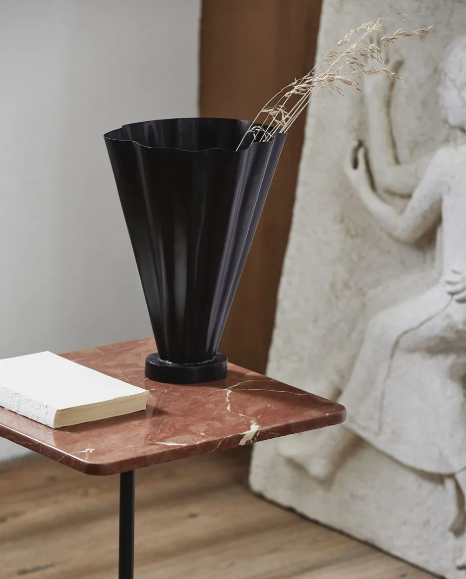 Discount COLL vase, antique finish - brown Vaser & Urtepotteskjulere