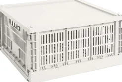 Colour Crate Plastic Lid Square, Large-Hay Online