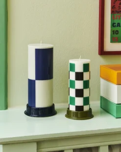 Column Candleholder-Medium-Hay Discount