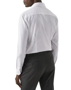Best Contemporary Fit White Signature Twill Shirt Skjorter