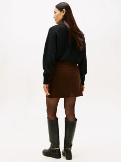 CORDUROY MINI SKIRT Dame Nederdele