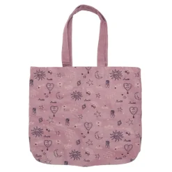 Dame Maanesten Shoppere>Corduroy Totebag Purple Theatre Magic