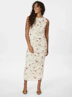 Corilina Artist Mesh Dress-Neo Noir