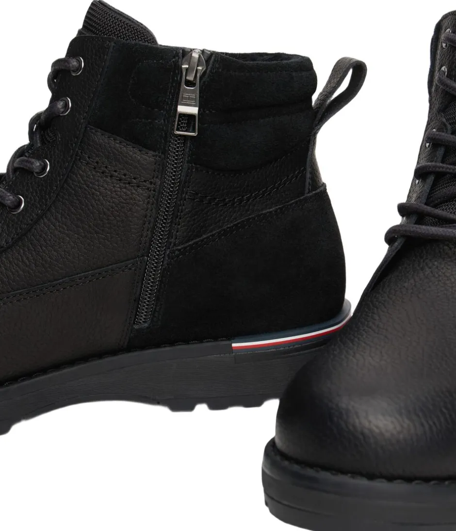 CORPORATE W LTH LACE BOOT-Tommy Hilfiger