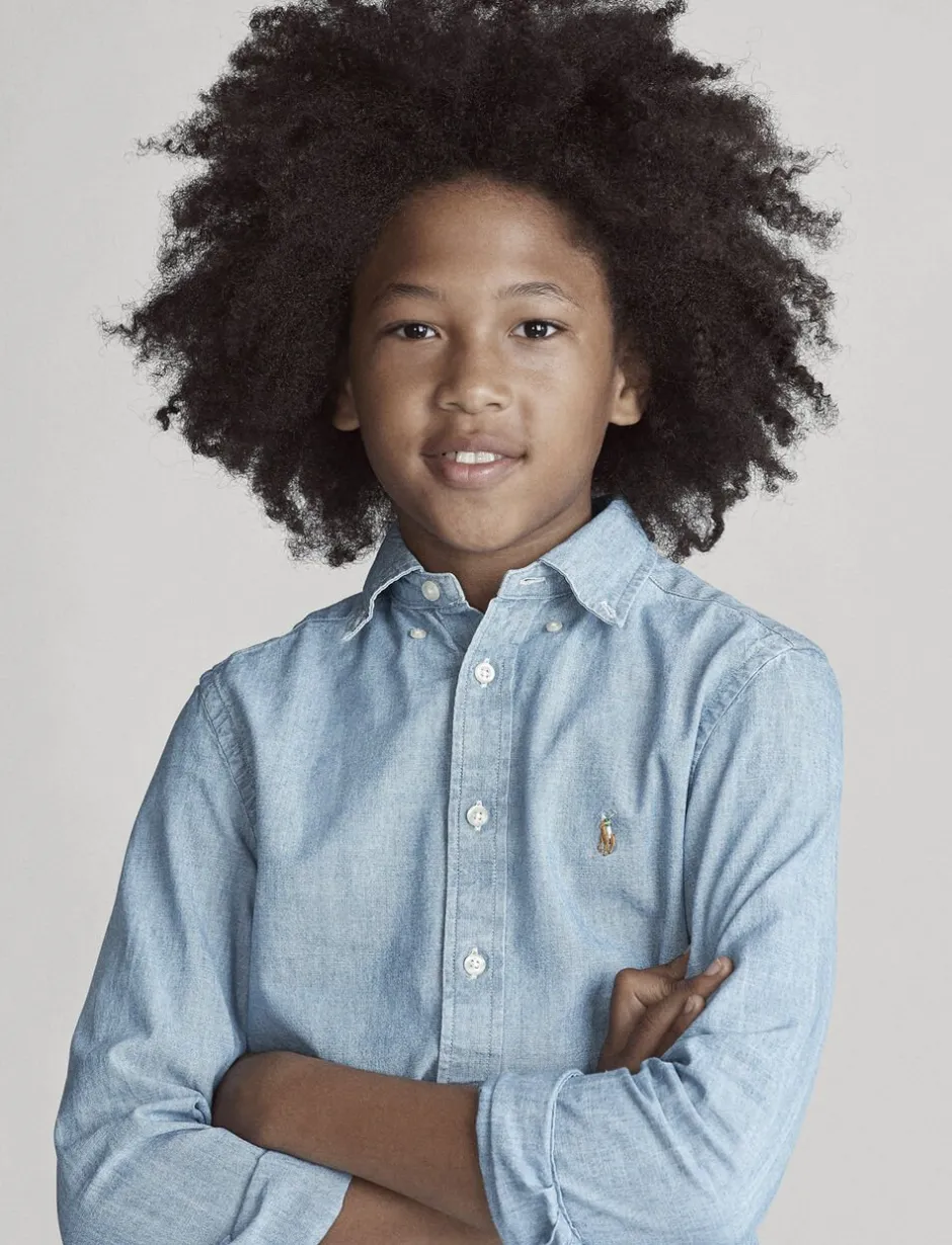 Børn Polo Ralph Lauren Overdele>Cotton Chambray Shirt