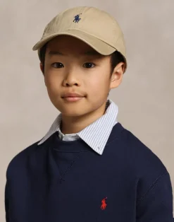 Cotton Chino Baseball Cap Kids-Polo Ralph Lauren Best