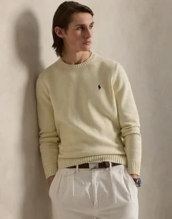 Polo Ralph Lauren Strik>Cotton Crewneck Sweater