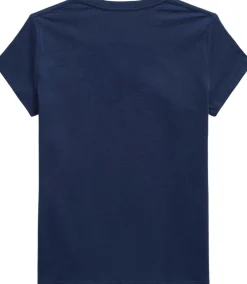 Børn Polo Ralph Lauren Overdele>Cotton Jersey Tee V-neck Teens