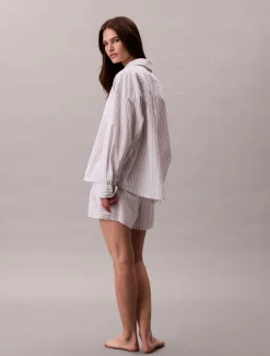 COTTON POPLIN SHIRT REGULAR-Calvin Klein Online