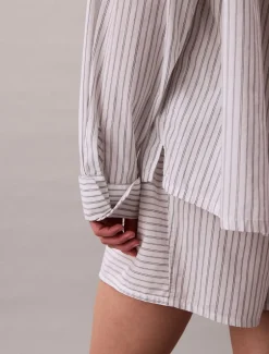 COTTON POPLIN SHIRT REGULAR-Calvin Klein Online