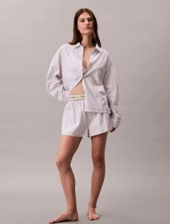 COTTON POPLIN SHIRT REGULAR-Calvin Klein Online