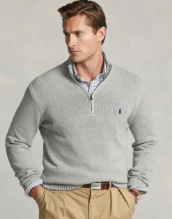 Cotton Quarter-Zip Mockneck Sweater-Polo Ralph Lauren Outlet