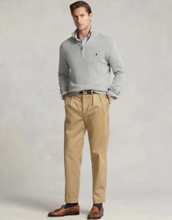 Cotton Quarter-Zip Mockneck Sweater-Polo Ralph Lauren Outlet