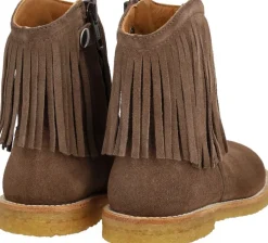 Børn ANGULUS Støvler>Cowboystøvle med frynser og broderi