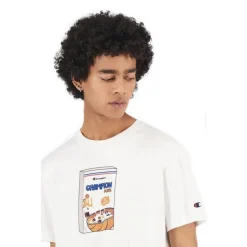 Crewneck T-shirt-Champion Hot