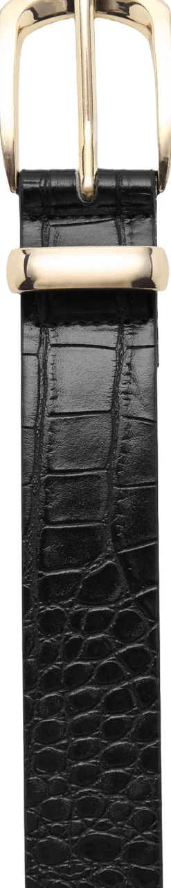 Croco faux-leather belt-MANGO Best