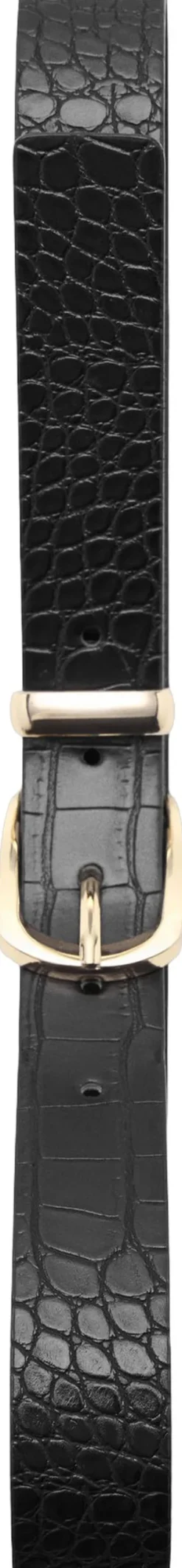 Croco faux-leather belt-MANGO Best