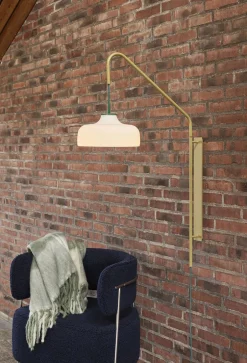 Hübsch Væglamper>Current Væglampe Grøn/Khaki