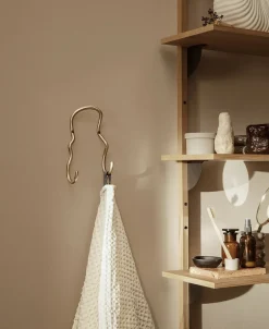 Curvature Double Hook - Brass Knager & Knagerækker