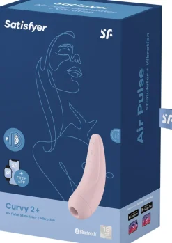 Curvy 2+ Lufttryksstimulator-Satisfyer New