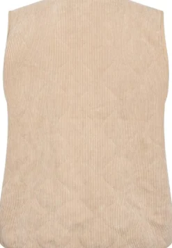 Sale Curvy WA-NADIN 1 Vest Sand Dame Jakker & Frakker