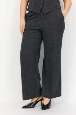 Dame Wasabiconcept Bukser>Curvy WA-NOIDA 3 Bukser Mørk brun