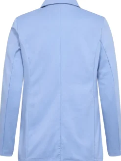 Clearance Curvy WA-SINA 1 Blazer Lyseblå Dame Blazere & Veste