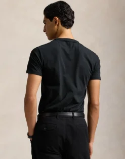 Custom Slim Fit Jersey Crewneck T-Shirt-Polo Ralph Lauren Best