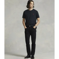 Custom Slim Fit Jersey Crewneck T-Shirt-Polo Ralph Lauren Best