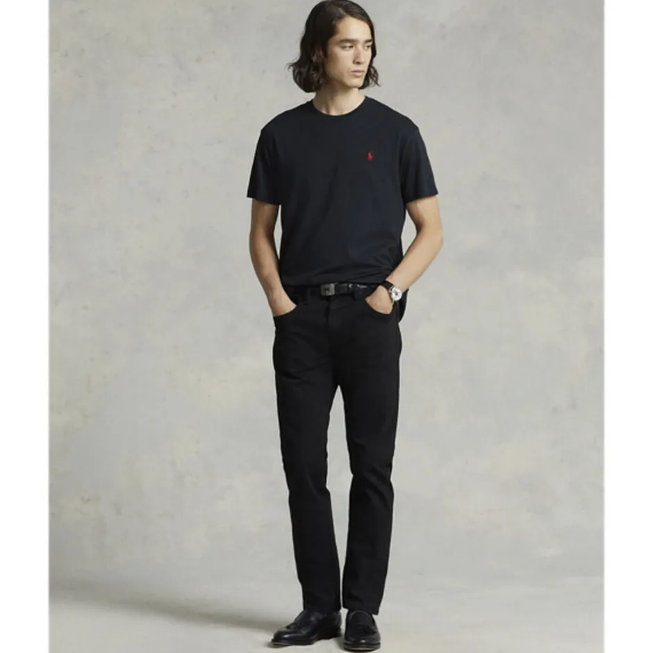 Custom Slim Fit Jersey Crewneck T-Shirt-Polo Ralph Lauren Best