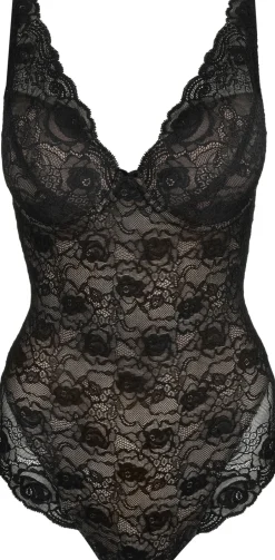 Cyrile vatteret plunge bodystocking-Marie Jo Sale