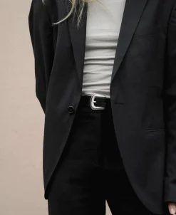 Sale D10177/25 Belt, Black Dame Bælter