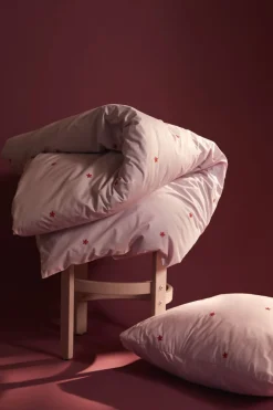 Juna Sengetøj & Lagner>Daisy Sengetøj 200x220 cm pink/rød DK