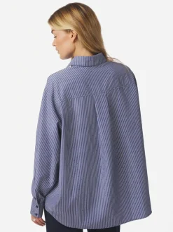 Dalma B Stripe Stone Shirt-Neo Noir