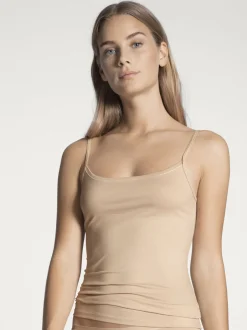 Outlet DAMEN Spaghetti-Top Dame Undertrøjer