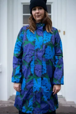 Danedith Rain Coat Dk Navy MAXIBERRY Dame Regntøj