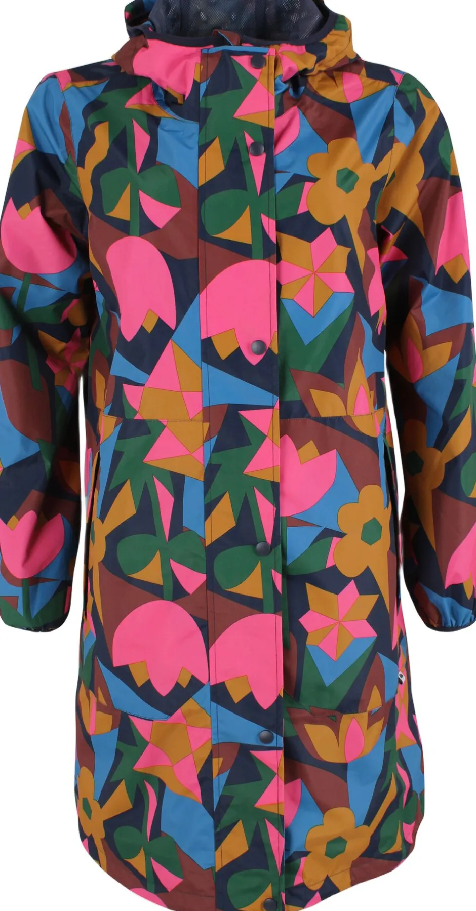 Dame Danefæ Regntøj>Danedith Rain Coat Dk Navy GEOFLEUR