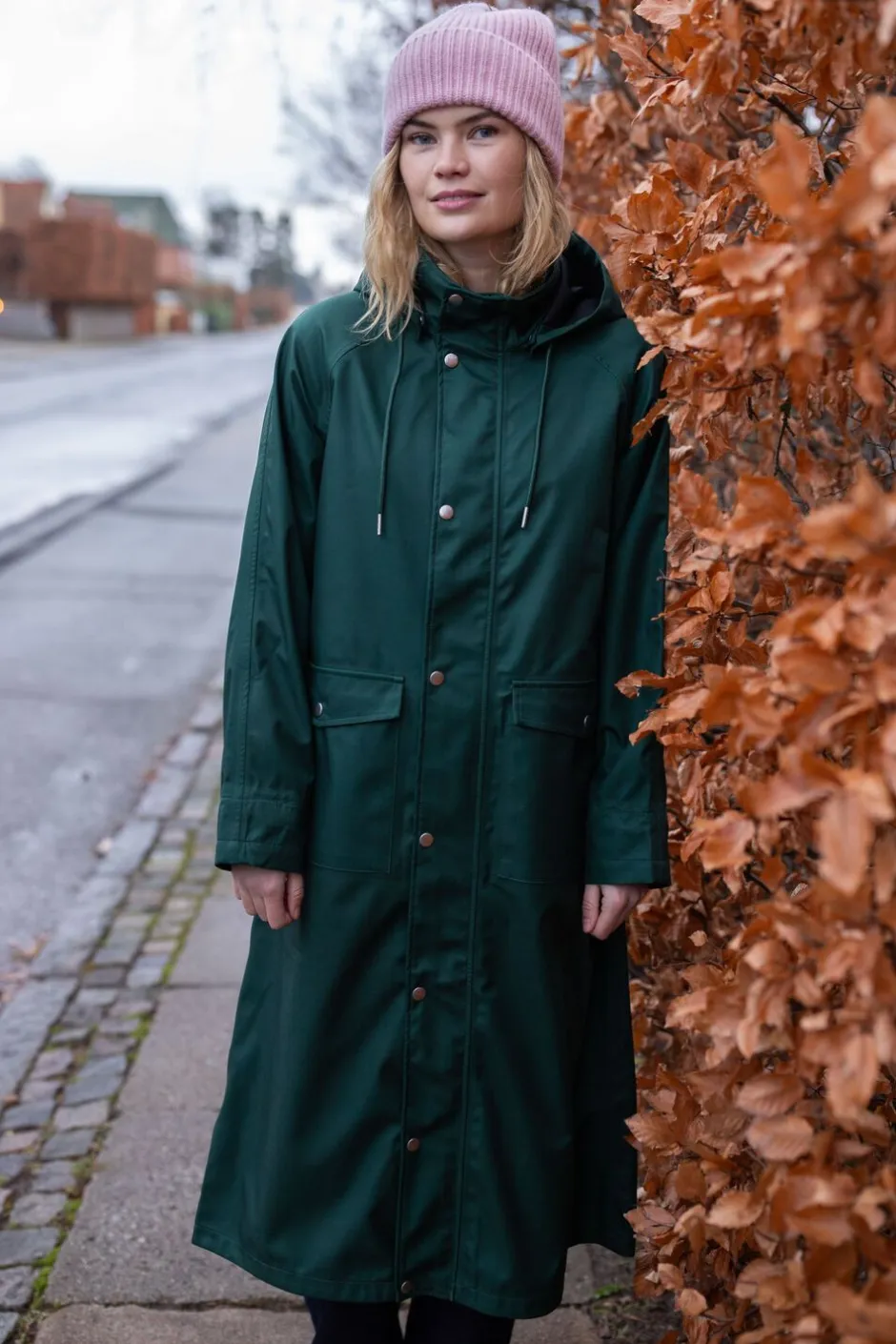 Danegarden Raincoat Dark-Danefæ Clearance