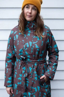 Clearance Danelisabeth Raincoat BRAMBLE Dame Regntøj