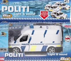 Børn Speed Car Legetøjsbiler & Transportmidler>DANSK POLITIVAN mLYS&LYD